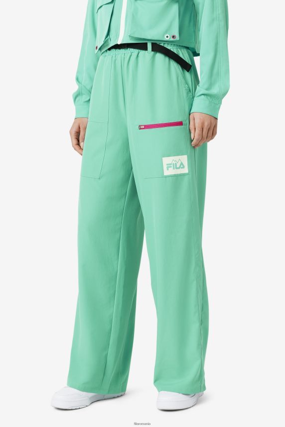 fila ulani pant marine green LTP2R61627 verde marin FILA