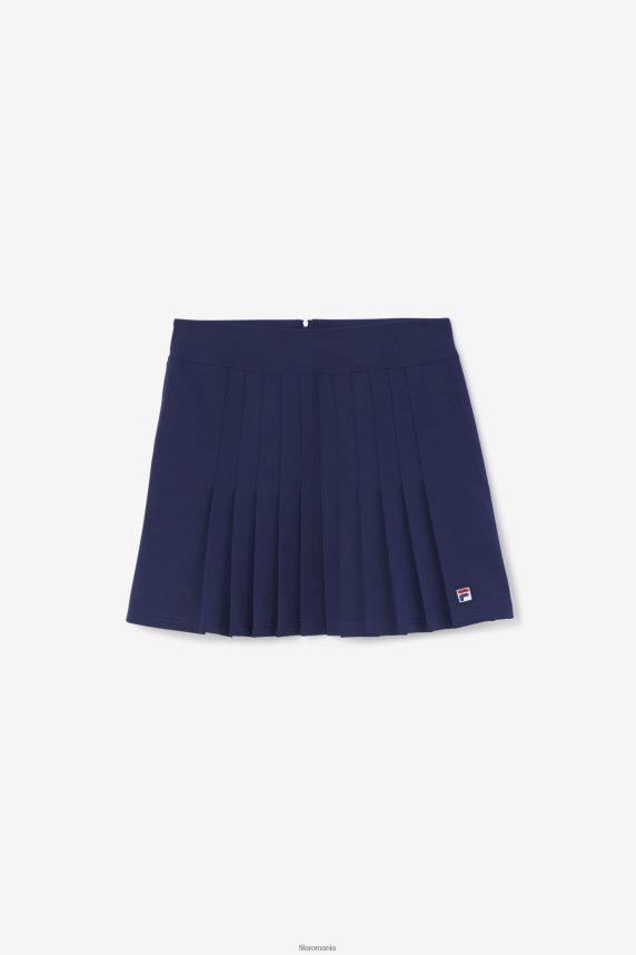 fustă plisată fila amy navy LTP2R61747 marina FILA