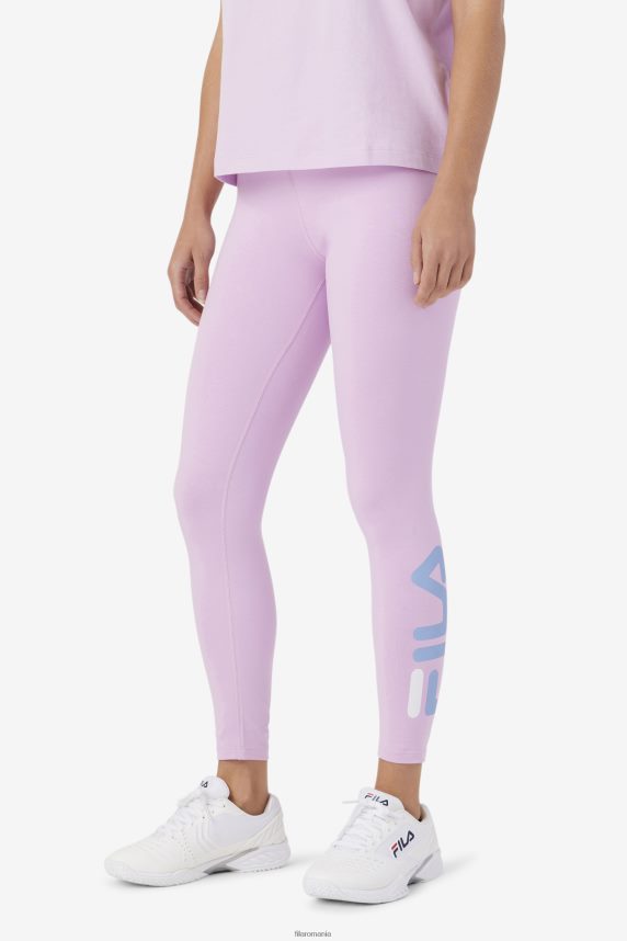 orhidee/albastru/alb elora legging fila LTP2R61716 orhidee/albastru/alb FILA