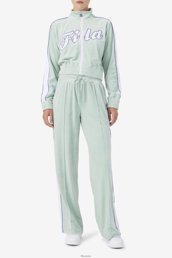 pantalon valery velur fila eter/alb/albastru LTP2R61580 eter/alb/albastru FILA