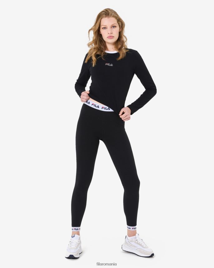 sage tight fila black LTP2R62990 negru FILA
