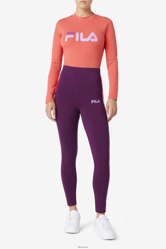 sfeclă murată mercy legging fila LTP2R61722 sfeclă murată FILA