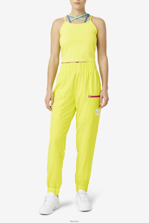 sulphur fila journee pant LTP2R61629 sulf FILA