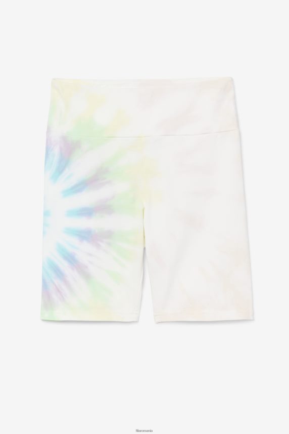 taima tie dye bicicletă scurtă fila dublu crem tie dye LTP2R61676 vopsea de cravată dublă FILA