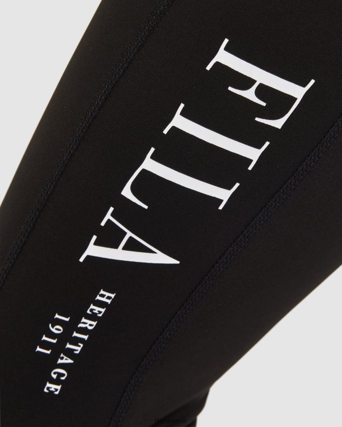 tight negru pentru femei fila elektra LTP2R62841 negru FILA