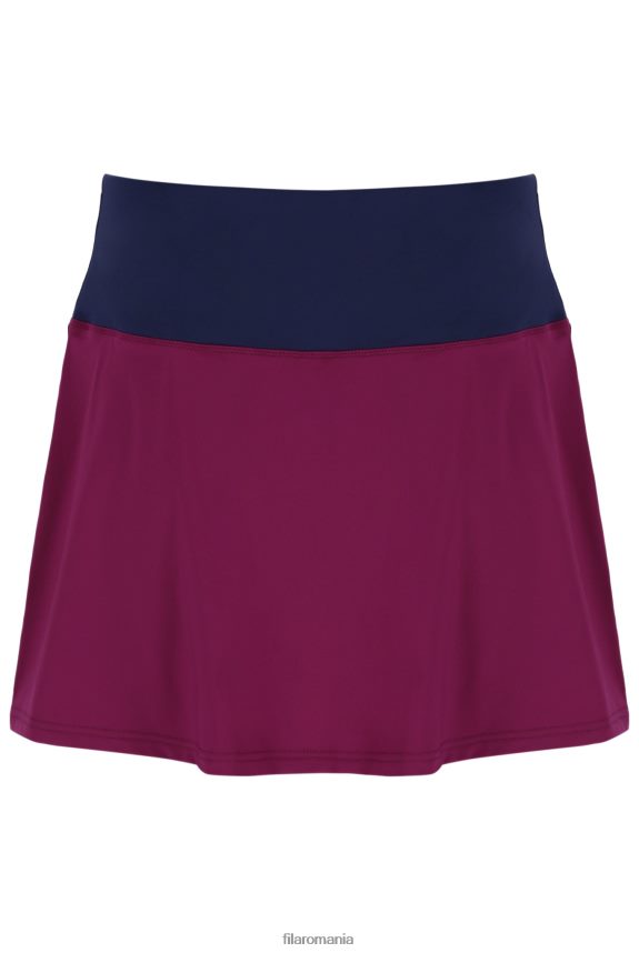 fustă fila cu culoarea patrimoniului blocat LTP2R63389FILA