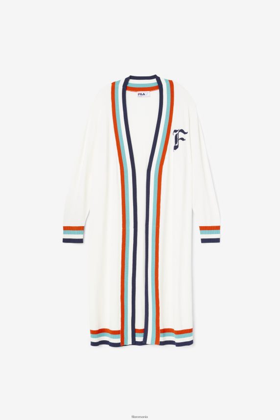fila angelina maxi cardigan tofu LTP2R61501 tofu FILA