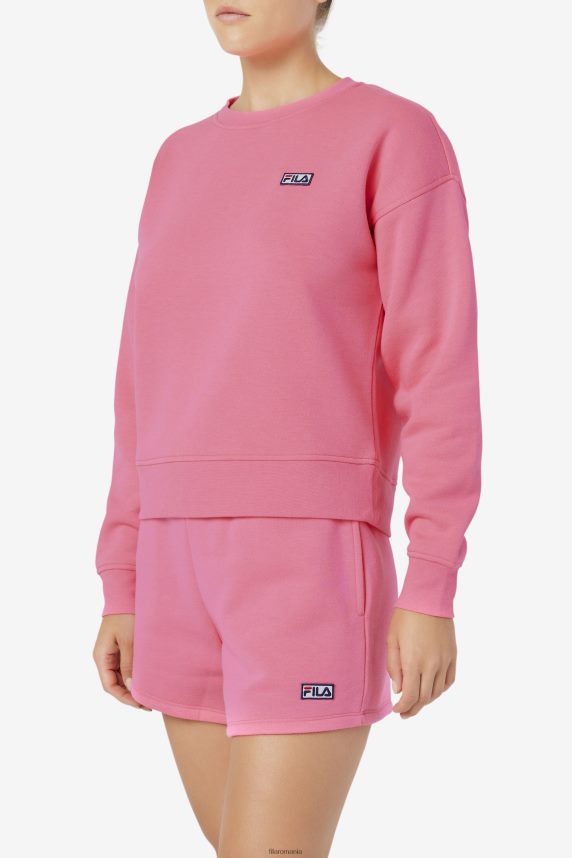 fila pink stina crew LTP2R61516 roz FILA