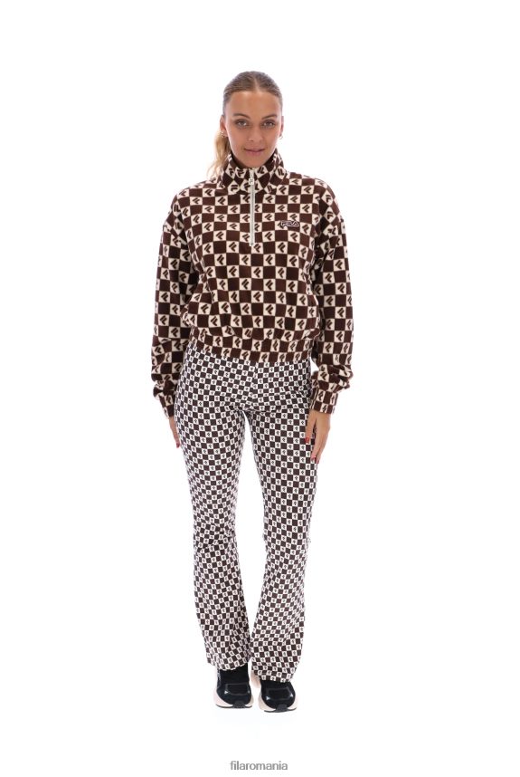 fila polar fleece imprimeu checkerboard marla LTP2R63407FILA