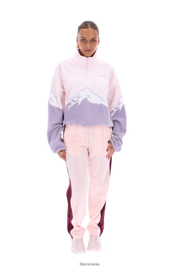 fleece cu imprimeu montan fila hensley LTP2R63405FILA