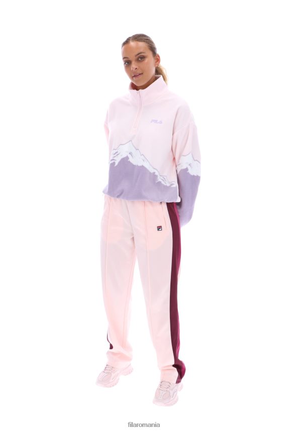 fleece cu imprimeu montan fila hensley LTP2R63405FILA