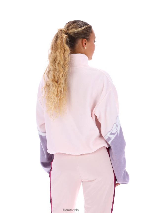 fleece cu imprimeu montan fila hensley LTP2R63405FILA