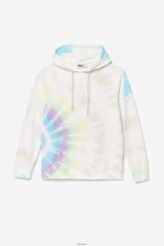 hanorac fila double crem tie dye aerolynn tie dye LTP2R61528 vopsea de cravată dublă FILA