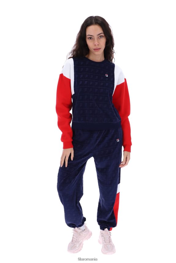 lucy velur crew hanorac fila LTP2R63428FILA