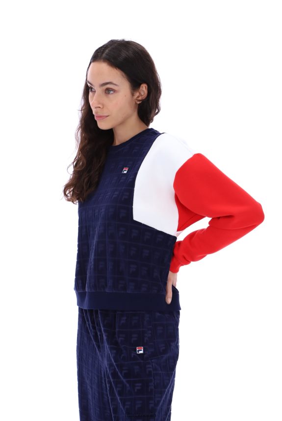 lucy velur crew hanorac fila LTP2R63428FILA