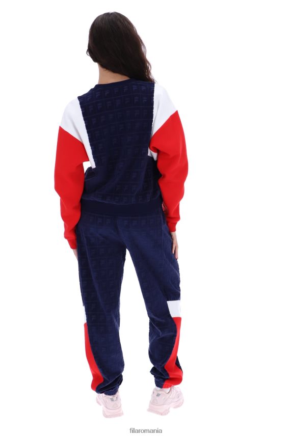 lucy velur crew hanorac fila LTP2R63428FILA