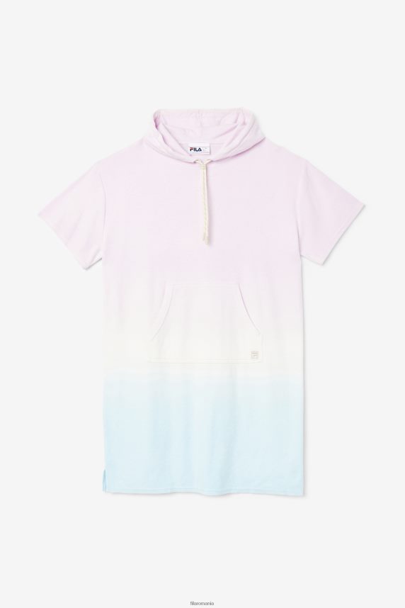 orhidee/albastru/piersică fraged fila cali poncho cu glugă LTP2R61503 orhidee/albastru/piersică fragedă FILA