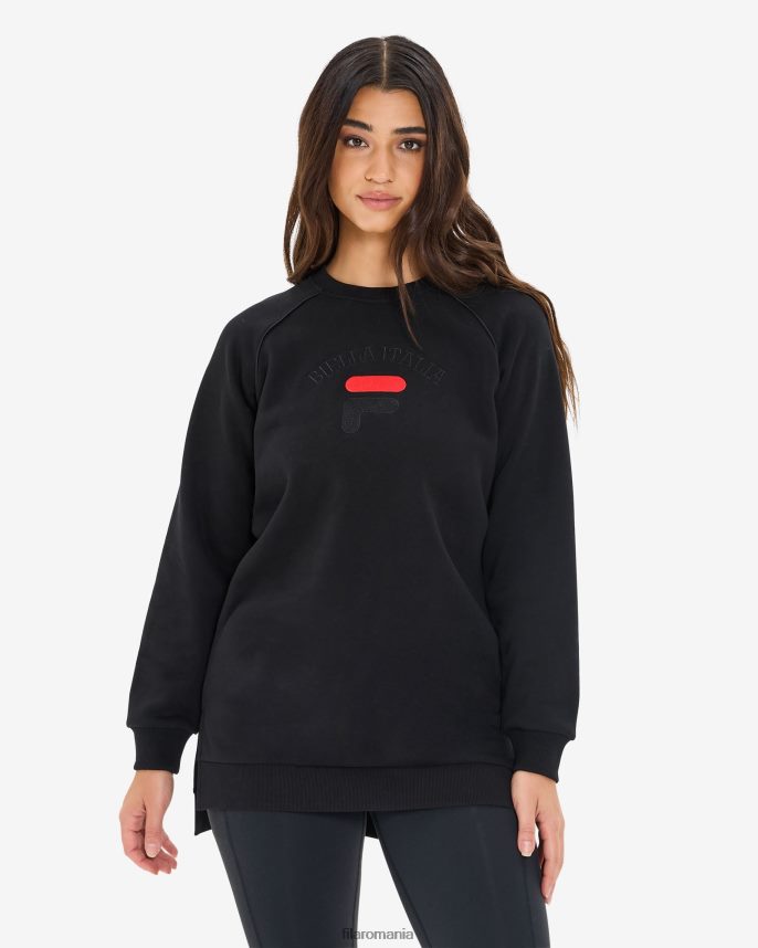 tunica de dama amara crew neagra fila LTP2R62969 negru FILA