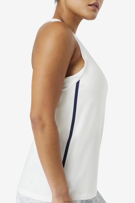 Fila alb/alb heather/negru fi-lux maiou liber LTP2R61930 alb/alb erica/negru FILA