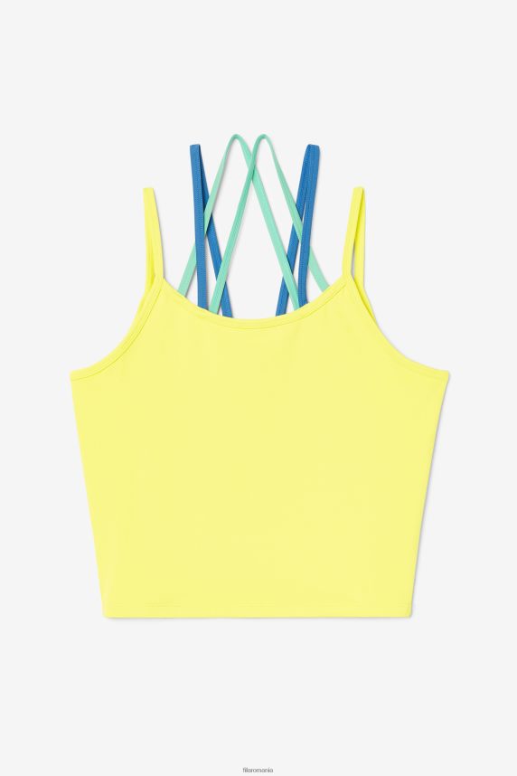 cecilia strappy tank fila sulphur LTP2R61382 sulf FILA