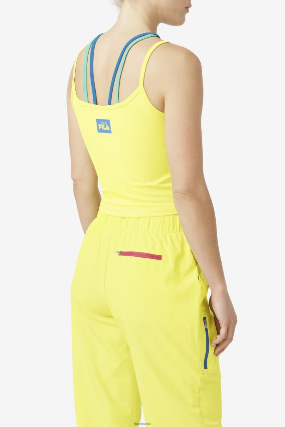cecilia strappy tank fila sulphur LTP2R61382 sulf FILA