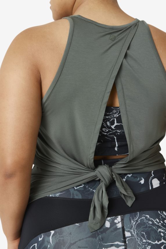 fi-lux deschis spatele tank top fila LTP2R61914FILA