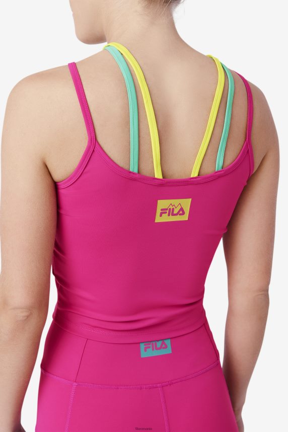 fila cecilia strappy tank festival fuchsia LTP2R61381 festival fucsia FILA
