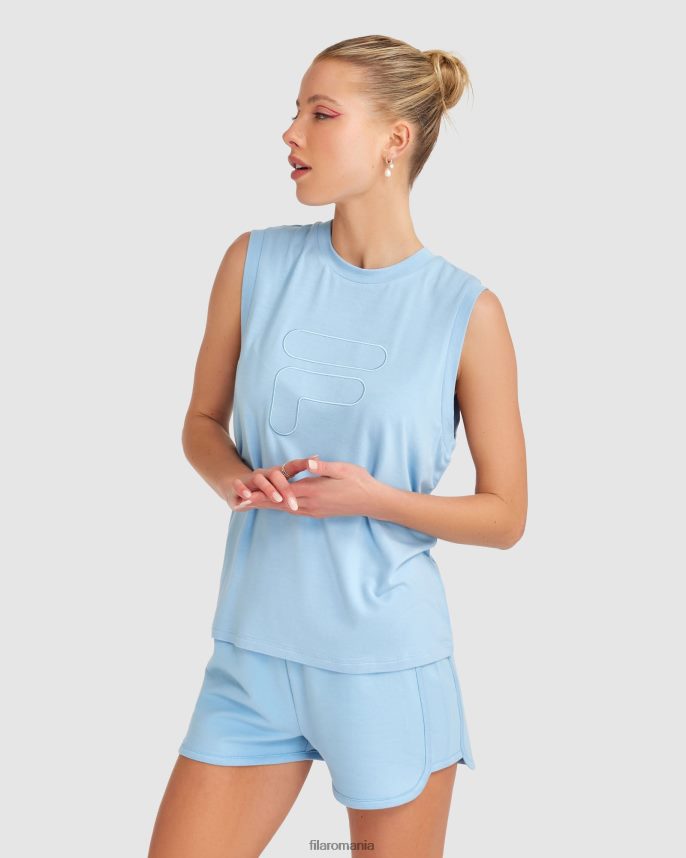 glacier lake spencer tank pentru femei fila LTP2R62820 lac glaciar FILA