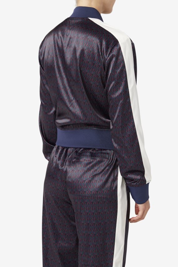 jachetă fila farah satin peacoat/tofu LTP2R61777 paon/tofu FILA