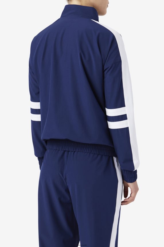 jachetă jovia bleumarin/albă fila LTP2R61758 bleumarin/alb FILA