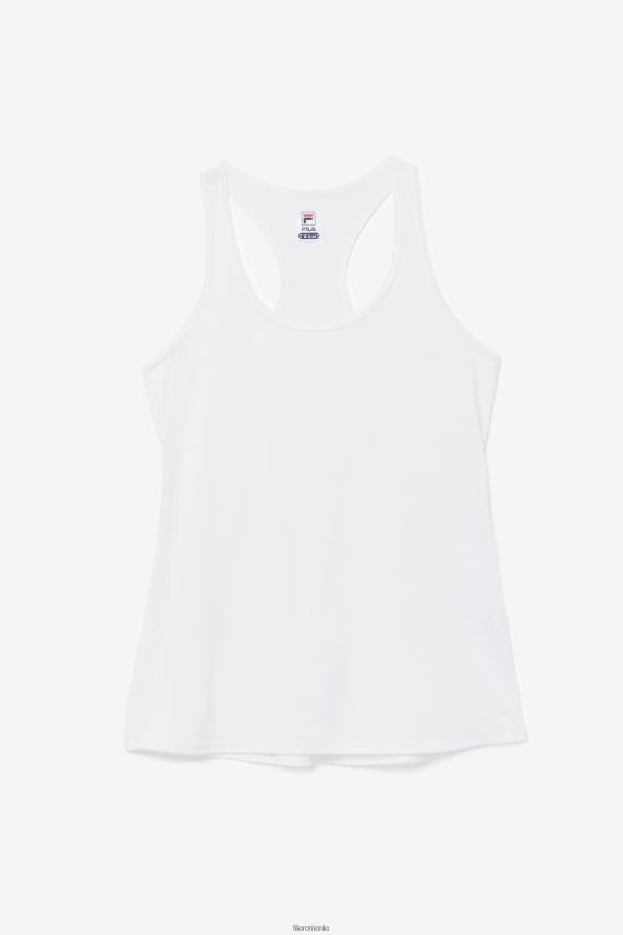 pickleball racerback tank fila alb LTP2R62018 alb FILA