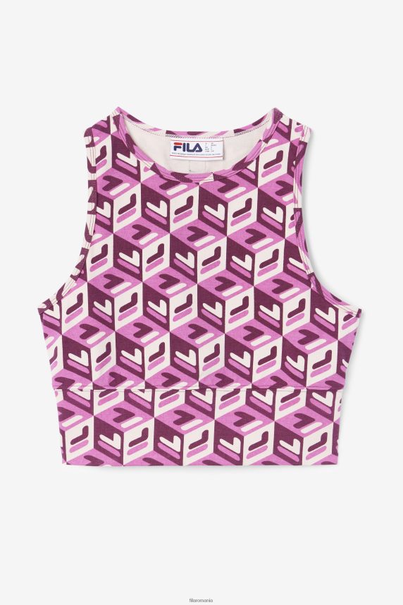 rouge/potpourri/grape wine emmaline tank fila LTP2R61392 rouge/popuri/vin de struguri FILA