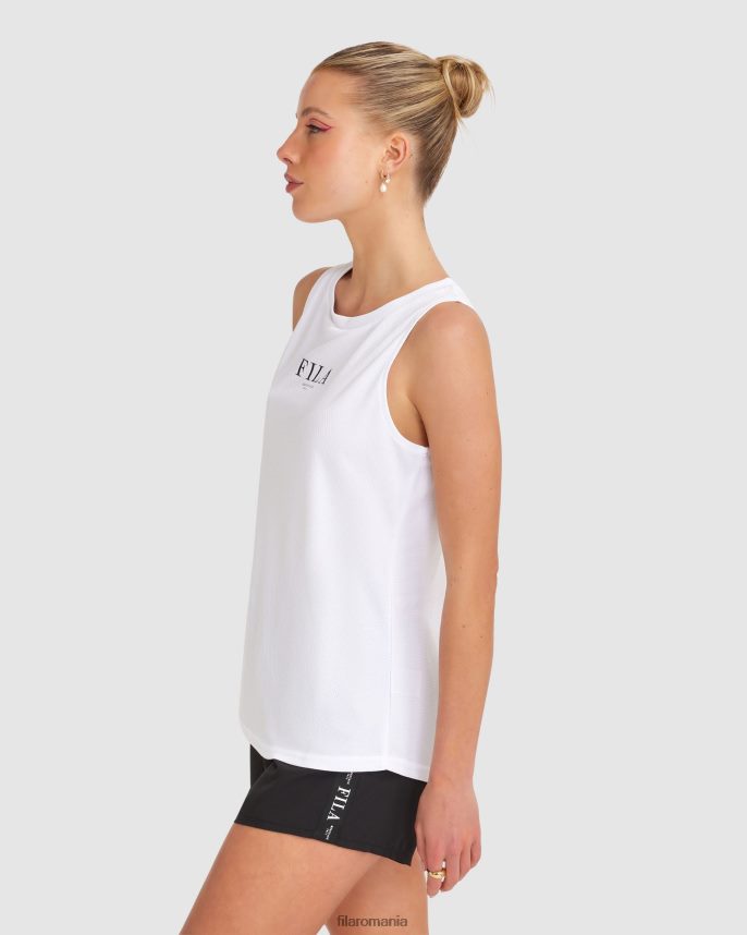 tanc alb pentru femei fila elektra LTP2R62865 alb FILA