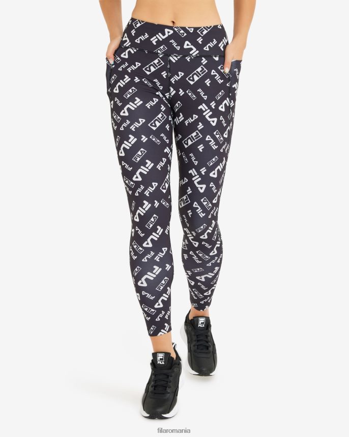 black fila alessa tight LTP2R62913 negru FILA