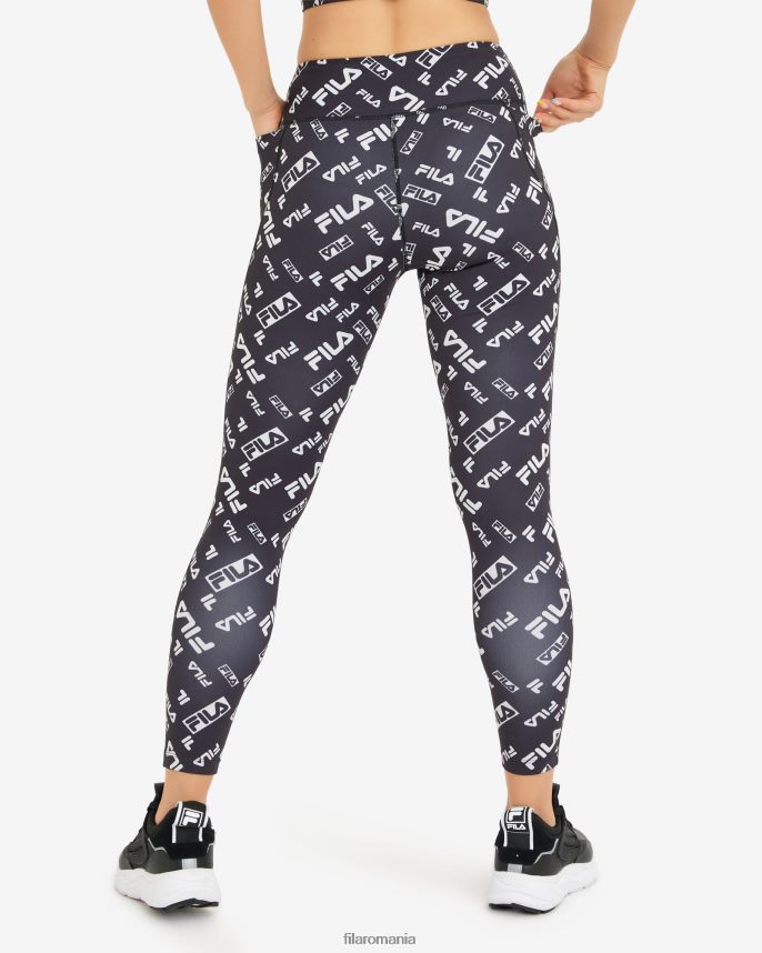 black fila alessa tight LTP2R62913 negru FILA