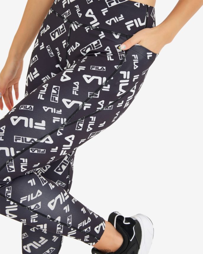 black fila alessa tight LTP2R62913 negru FILA