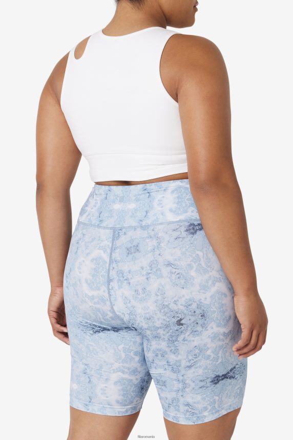 alb uplift slice crop sutien top fila LTP2R61854 alb FILA