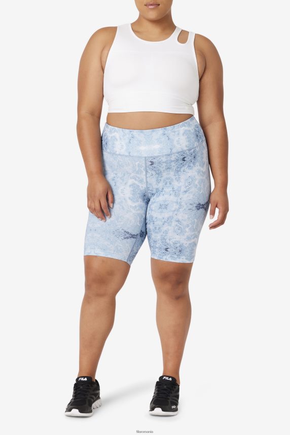 alb uplift slice crop sutien top fila LTP2R61854 alb FILA