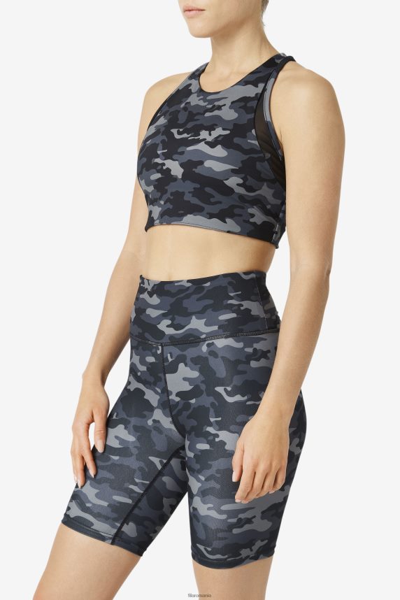 camo închis/negru Fila Uplift T-back sutien sport LTP2R61797 camo închis/negru FILA