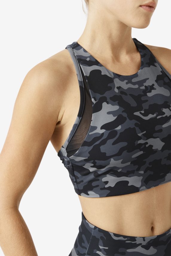 camo închis/negru Fila Uplift T-back sutien sport LTP2R61797 camo închis/negru FILA