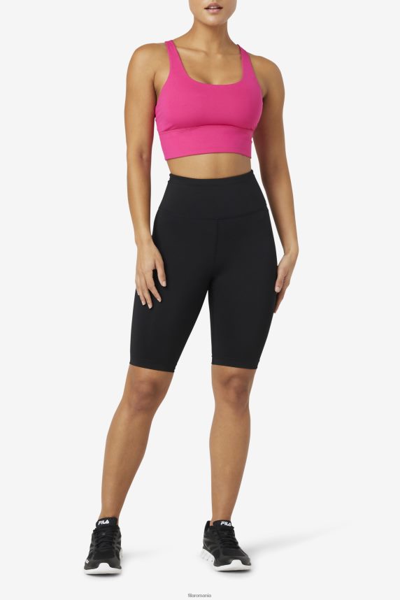 fila uplift cross spate sutien top roz strălucitor LTP2R61789 roz aprins FILA