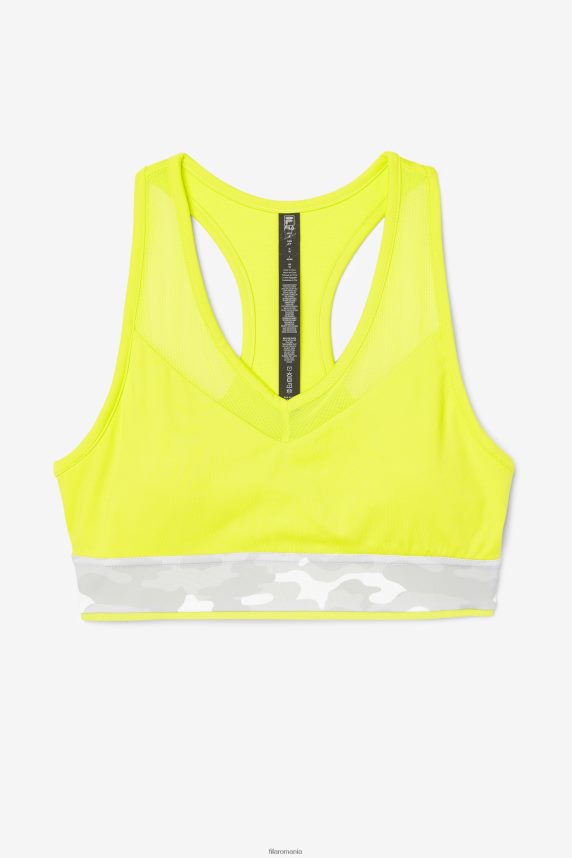 sutien fila uplift racerback top sulphur LTP2R61807 sulf FILA