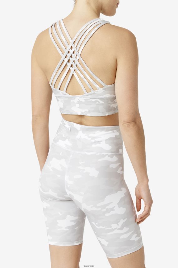 sutien sport alb cu gât înalt fila uplift LTP2R61810 alb FILA