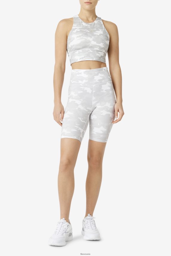 sutien sport alb cu gât înalt fila uplift LTP2R61810 alb FILA