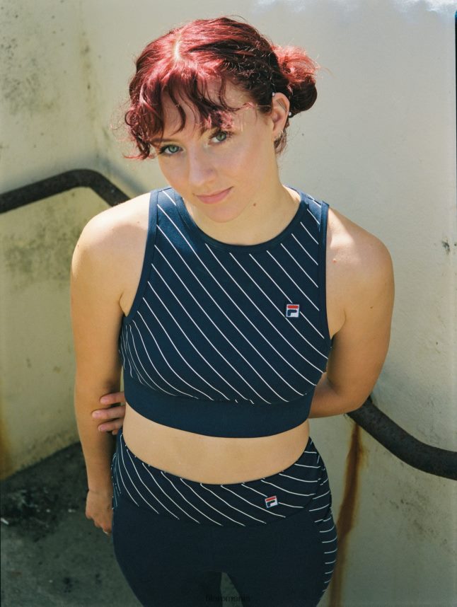 top sutien cu dungi fila karla pin LTP2R63427FILA