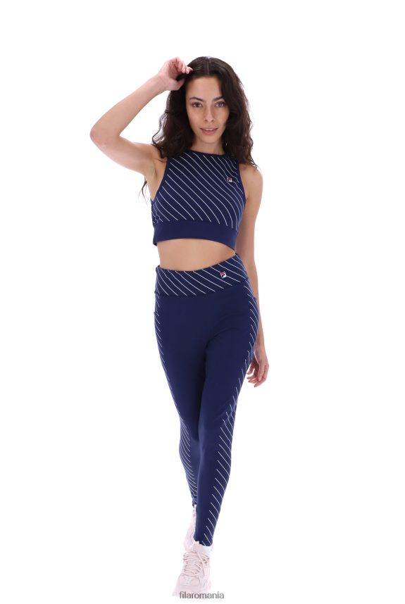 top sutien cu dungi fila karla pin LTP2R63427FILA