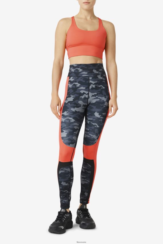 uplift cross spate sutien top fila hot coral LTP2R61790 coral fierbinte FILA