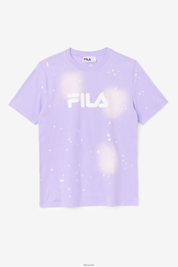 alivia tie dye tee fila viola tie dye LTP2R61406 vopsea cravată viola FILA