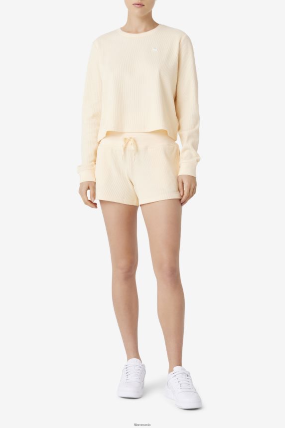 camasa cu maneca lunga fila lina tender peach LTP2R61417 piersic fraged FILA