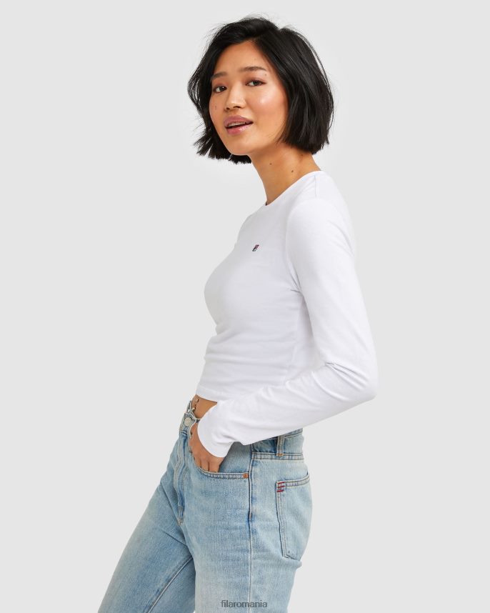 ecuson dama l/s tee alb fila LTP2R62885 alb FILA